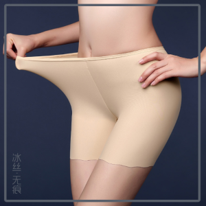 🇲🇾STOCK KL Women Teenager Lady Seamless Ice Silk Panties Ice Silk Student Seamless Safety Underwear Panties Safety Short Pant