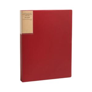 Presentation Folder with 60/80/100 Clear Pocket Display Book Folders Document Organiser with Clear Label Window