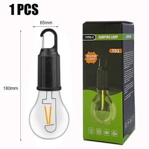 Acciaiie Solar Bulb Light Outdoor Waterproof Indoor Camping Light Led Emergency Lights Rechargeable