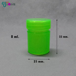 ขวด 8 มล. (100 ใบ) พิมเสน พลาสติกเขียว + ฝา (GW.=0.660 Kg.) 23#24