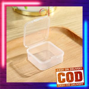 AI-C1165 Wadah Kecil Kotak Plastik Mini / Kotak Perhiasan Mini Transparan Kotak Obat Aksesoris Kecil