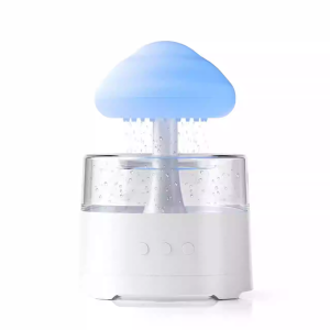 Raindrop Bluetooth Humidifier & Aroma Diffuser | Music Speaker for Bedroom