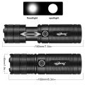 HaixnFire G45 Camping light USB rechargeable flashlight 4500 lumens Scalable zoomf loodlight Patrol light Barbecue lamp. 