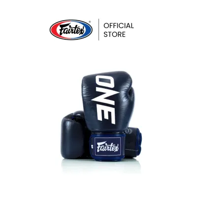 Fairtex นวมชกมวย BGV1ONE X นวมต่อยมวยหนังแท้ กระชับพอดี ดีไซน์โค้งมน ปลอดภัยขึ้น