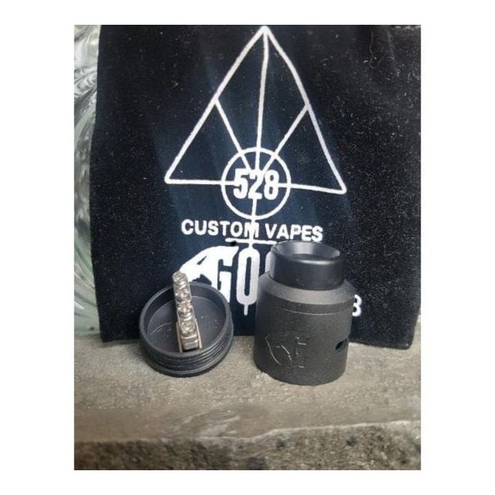 Baru Goon Rda v1.5 authentic BLACK by 528 customvape Termurah