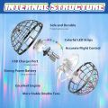 2024 Flying Orb Ball Toy - Christmas Cool Novelty Gift Galaxy Boomerang Hand Magic Floating Orbit Ball HoverOutdoor Toy Stocking Stuffer for Boys Girls Teens Kids Blue. 