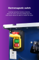 【Super Sale】DEKES Professional Table Saw machine for wood,8" 250mm1800W bench saw cutting machine with blade included ,can be 45 degree angle multifunctional small chainsaw woodworking machinery sawing wood panels power tools compatible with wood surfac. 