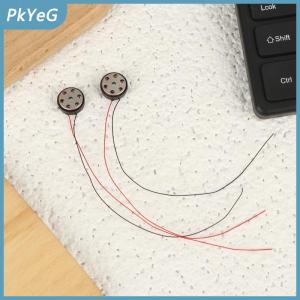 PkYeG 2pcs 13mm xương dẫn loa 8ohm Bluetooth Tai nghe âm nhạc Lollipop sừng mini siêu mỏng rung cộng hưởng Loa