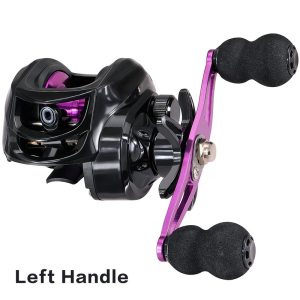 Sougayilang Gulungan Pancing Reel Pancing Rasio Gir Kecepatan Tinggi 7.2:1 Reel Baitcasting Ultra Ringan Pegangan EVA Untuk Alat Gulungan Pancing