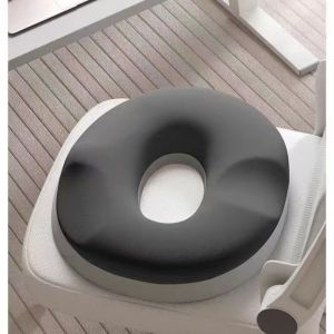 Donut Seat Cushion Memory Foam Tailbone Support Pillow Breathable Cover For Office Chair Car