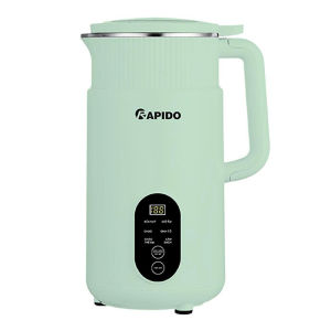 Máy Làm Sữa Hạt Rapido RHB-800DGB& RHB-800DM Công Suất 800W Dung Tích 1200ML Xay Nấu Đa Năng Nấu Sữa Hạt Cháo Sinh Tố Tiện Lợi Bảo Hành 12 Tháng