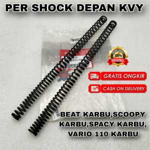 PER SHOCK DEPAN HONDA KVY UNTUK BEAT KARBU SCOOPY KARBU VARIO 110 KARBU SPACY KARBU ASLI HONDA AHM