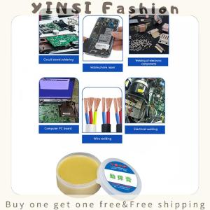 YINSI Solder Paste Flux Low Temperature Rosin Welding No-clean Lead-free High Purity Electric Soldering Iron Maintenance Soldering Oil