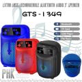 【DVK】Bluetooth speaker GTS 1349  GTS 1346 Wireless Bluetooth Speakers EXTRA BASS colorful lights 3 "wireless Big sound subwoofer GTS-1345  GTS-1347 GTS-1348 GTS 1349 GTS-1360 GTS-1363. 