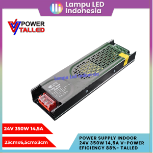 POWER SUPPLY INDOOR 24V 350W 145A V-POWER EFICIENCY 88%- TALLED