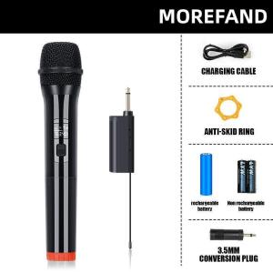 wireless microphone uhf wireless microphone dual handheld microphone microphone wireless microphone adapter kit portable floating microphone portable microphone for conference microphone interface wireless microphone