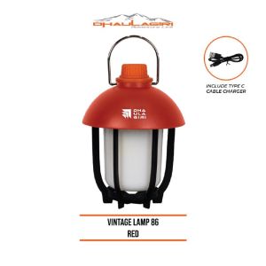 LAMPU CAMPING DHAULAGIRI RECHARGEABLE VINTAGE LAM 86 LENTERA CAMPING RETRO LAMP ESTETIK