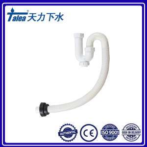 Talea Washbasin Downcomer Drainage Pipe – Wall/Floor Sewer Pipe for Smooth Water Flow (GN023C001)