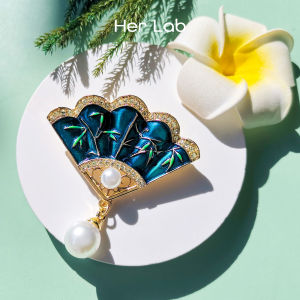 Her Lab Jewelry | Bow Tie Brooch Collar Jewelry Bow Tie European and American style brooches Fashion Brooch Real Gold Pledge Party Set Classic for wedding parties buy two get one free