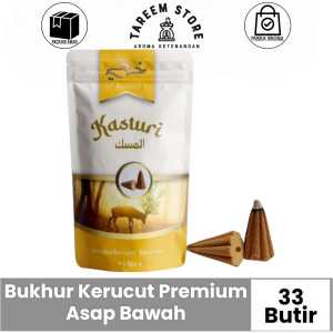 Promo Aromaterapi Bukhur KHODI isi 33 pcs aroma Oud Gaharu Dupa Kerucut model belimbing asap bawah