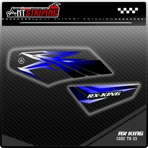 Striping Rx King List Bahan Bening Sticker Transparan UV Striping kode TH23