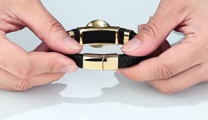 Classic Design Crucifix Bracelets Men Leather Stainless Steel Magnet Clasp Charms MultiLayer Braided Hand Bracelet