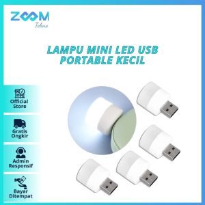 Lampu Led Usb Mini / Lampu Mini Led Usb Portable Kecil / Lampu Baca - 5 PCS