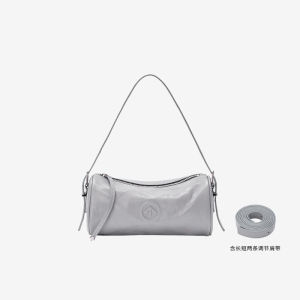 GROT Goles new pen holder bag is a genuine leather pleated handbag with a high-end feel suitable for women as a shoulder or crossbody phone bag and makes a great gift