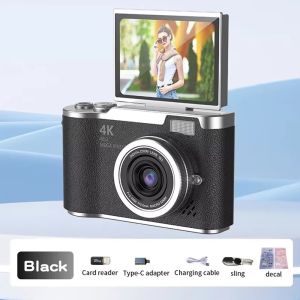 SG Stock 4K Vlog Camera 48MP 180° ° Flip Screen 8x Zoom Beginner-Friendly Lightweight for Travel