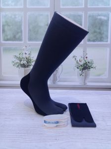 kaoskaki jempol Muslimah warna polos telapak hitam Computerized