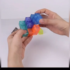 Magnetic Soma Cube Puzzle Building Blocks Educational Toy Kids Brain Teaser Logic Thinking Puzzle Montessori Learning Toy Kiub Soma Magnet Blok Binaan Puzzle Mainan Pendidikan Kanak Kanak Mainan Latihan Minda Logik 磁力索玛立方体积木魔方益智拼装玩具儿童教具小学生逻辑思维训练拼图玩具 A526