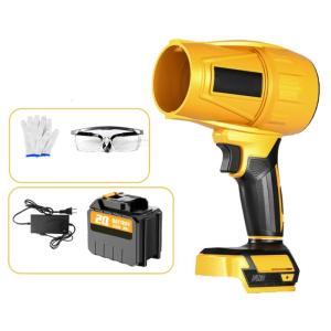 พัดลมเจ็ทระบายความร้อนแบบมือถือเป่าฝุ่นเครื่องมือไฟฟ้าสำหรับแบตเตอรี่เครื่องเป่าลมไฟฟ้าไร้สายไฟฟ้าไร้แปรง