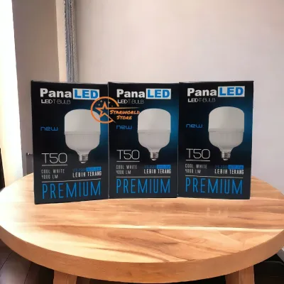 PAKET 3 Pcs PANALED Premium Lampu Bohlam LED Bulb 50 Watt - Cahaya Putih