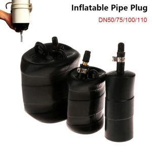 LINHU 1Pcs Inflatable Bung Drain Air Bag Black DN50/75/100/110 Stop Plug Durable Rubber Pipe Block Airbag Pipe DIY Accessories