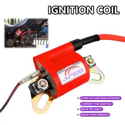 APIDO RACING IGNITION COIL FOR CARBURETOR-TYPE MOTORCYCLES UNIVERSAL ORIGINAL
