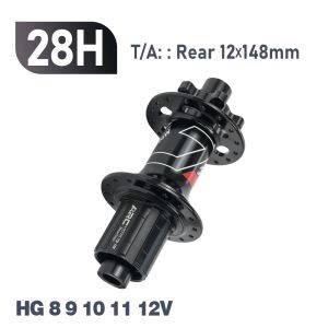 ARC 28 Holes Boost Hub Front 15x110 Rear 12x148 10x141 Sealed Bearing Hub 6 Pawls 114 Clicks For Mountain Bike HG/MS/XD 8-12V