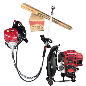 MÁY CẮT CỎ ĐEO LƯNG KAMASU ĐỘNG CƠ 4 THÌ Công suất 1.2KW Dung tích xi lanh 35.8cc