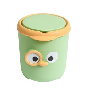 ถังขยะตั้งโต๊ะในสำนักงานบ้านห้องนอนข้างเตียงน่ารักมินิอเนกประสงค์การจัดเก็บตะกร้า