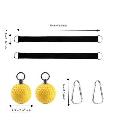 TONYOOG 6pcs Non Slip Pull Up Grips Durable Material Ball Hold Design Climbing Grips Versatile Exerciser Grip Hand Grips For Pull Ups
