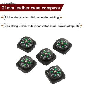 agasgbrg เครื่องมือนำทางเพื่อการอยู่รอดแบบฉุกเฉินเข็มทิศแบบพกพาเข็มทิศแบบถอดได้สำหรับออกได้ตั้งแคมป์เดินป่า