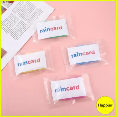 Áo Mưa Mini 1 Người Dạng Thẻ Nhỏ Gọn