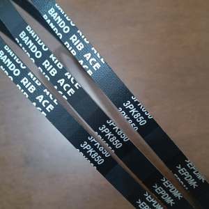 Bando Rib Ace 3PK850 | Bando P/S Belt for Toyota Vios 2002-2015 | Toyota Yaris 2007-2020