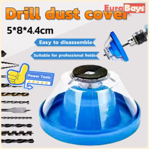 E.B. Electric Drill Dust Cover Ash Bowl Impact Hammer Must Have Drill Dust Collector Dustproof Device Blue