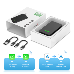 CarlinKit CP2A Wireless CarPlay AI Box Wireless Android Auto USB Dongle Mirrorlink Bluetooth Auto Connect For Carplay Car Radio