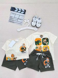 พร้อมส่ง ล55-ล56  5609 ชุดเซ็ทลูกชาย