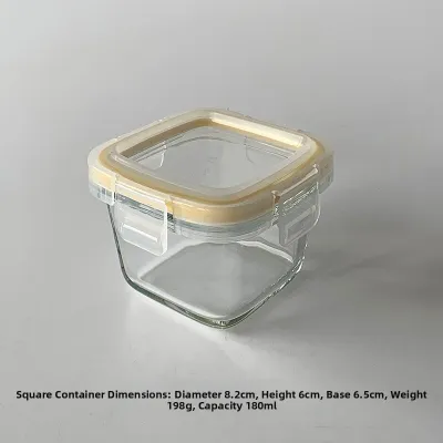 Borosilicate Glass Baby Food Storage Container ☀0410x