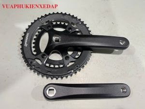 Đùi đĩa xe đạp cốt vuông nhôm 2 tầng Prowheel 34-50T cao cấp