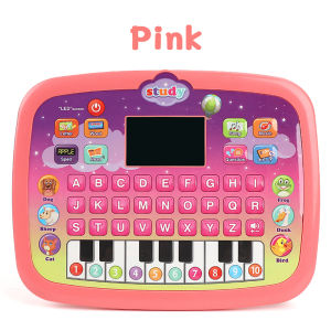 DREAMToy Tablet Belajar Mainan 2 in 1 Piano Musik Anak Mainan Edukasi/Mesin Pembelajaran Cerita Tablet/LED Educational Toys