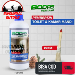 [ BODAS 1000ML ]Pembersih kerak kamar mandi lantai toilet keramik wc kloset porselen cling peluntur jamur closet duduk jongkok noda membandel