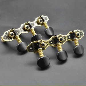 Alice Classical Guitar Tuning Peg Bronze Plated Acoustic Guitar Machine Heads Tuning Keys Knobs